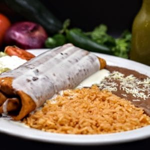 Shrimp Chimichanga