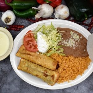 Lunch Flautas
